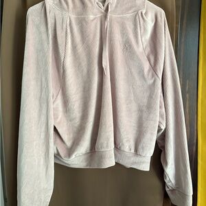 Victoria's Secret Light Pink Velour Hoodie